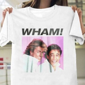 WHAM George Michael and Andrew Ridgeley Shirt