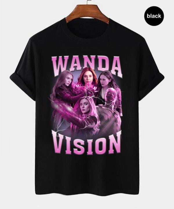 Wandavision Scarlet Witch Vintage Retro T Shirt