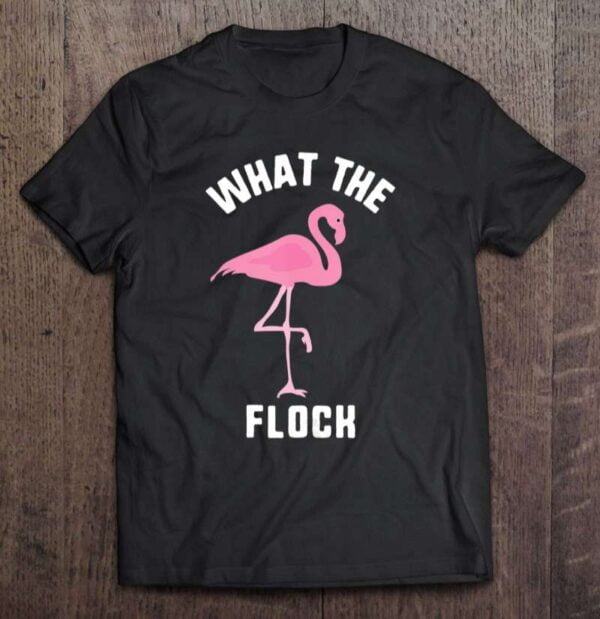 What The Flock Funny Pink Flamingo Summer Beach Tank Top 0 2195