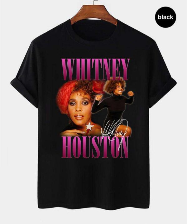 Whitney Houston 1987 The Moment Vintage Retro T Shirt