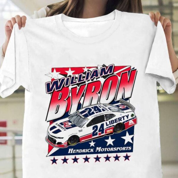 William Byron 24 Team Collection NASCAR Racing T Shirt