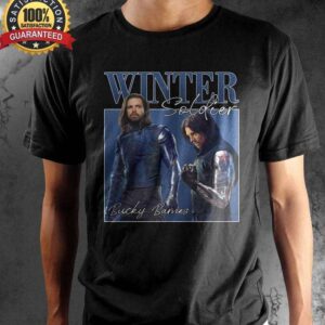 Winter Soldier Sebastian Stan Vintage 90s T Shirt