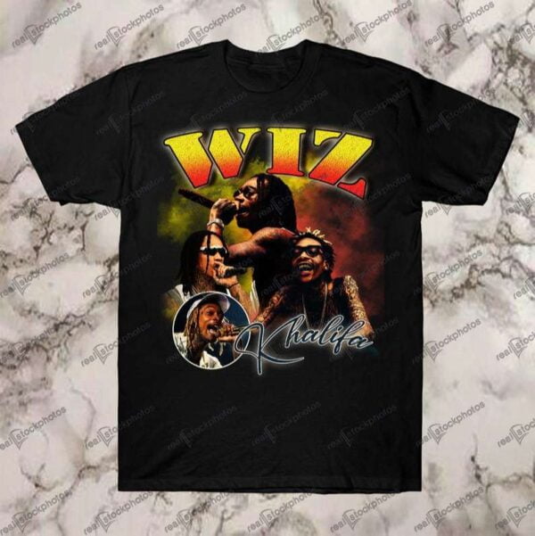 Wiz Khalifa Hip Hop RnB Vintage T Shirt