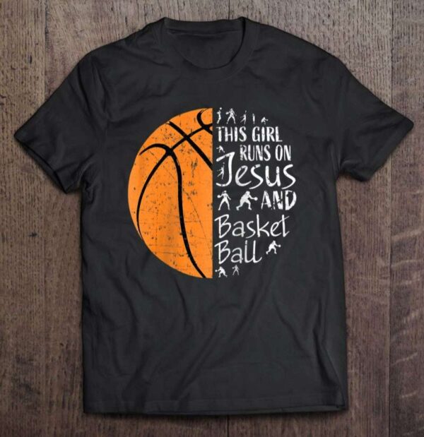 Christian Basketball Gifts Women Teen Girls Jesus Sayings Raglan Baseball Tee 0 2195
