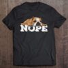 Nope Lazy English Bulldog Dog Lover V Neck 0 2195