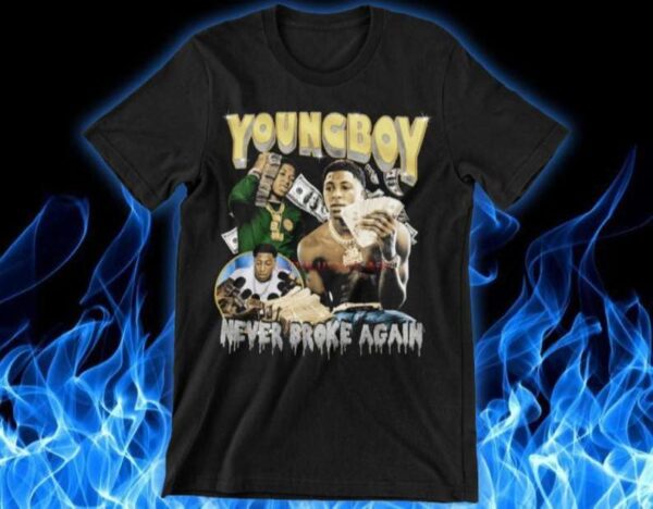 Youngboy Never Broke Again Vintage 90s Style Unisex T Shirt