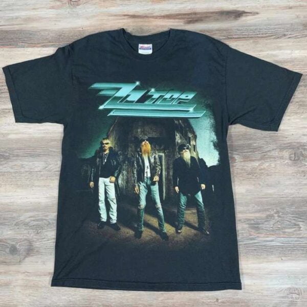 Zz Top Band Concert Tour Southern Rock Vintage T Shirt