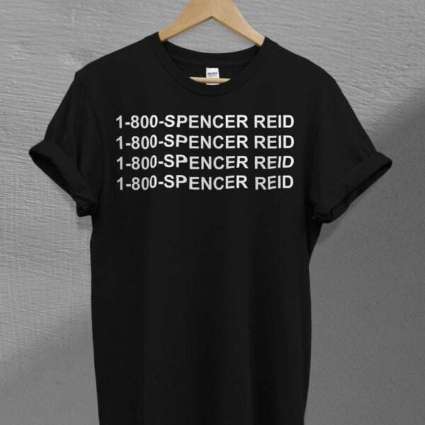 1 800 Spencer Reid Criminal Minds Vintage Classic T Shirt
