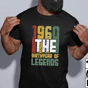 1960 The Birthyear Of Legends Unisex T Shirt