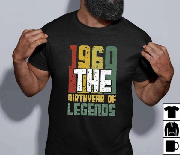 1960 The Birthyear Of Legends Unisex T Shirt