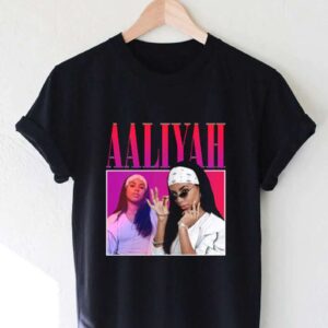 Aaliyah Singer Black Unisex Shirt