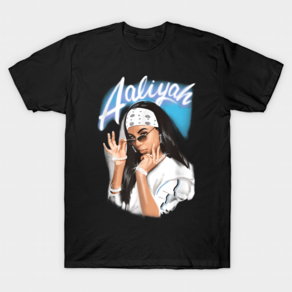 Aaliyah Singer T Shirt