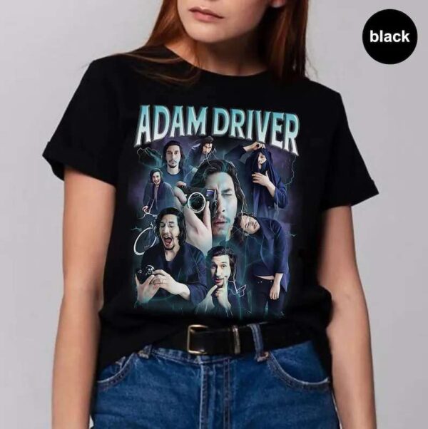 Adam Driver Film Actor T Shirt