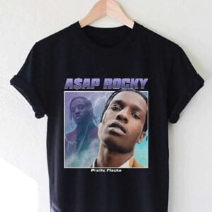 Asap Rocky Rapper Black Unisex Shirt
