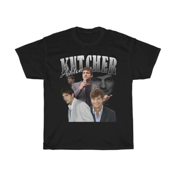 Ashton Kutcher Film Actor Classic Unisex T Shirt