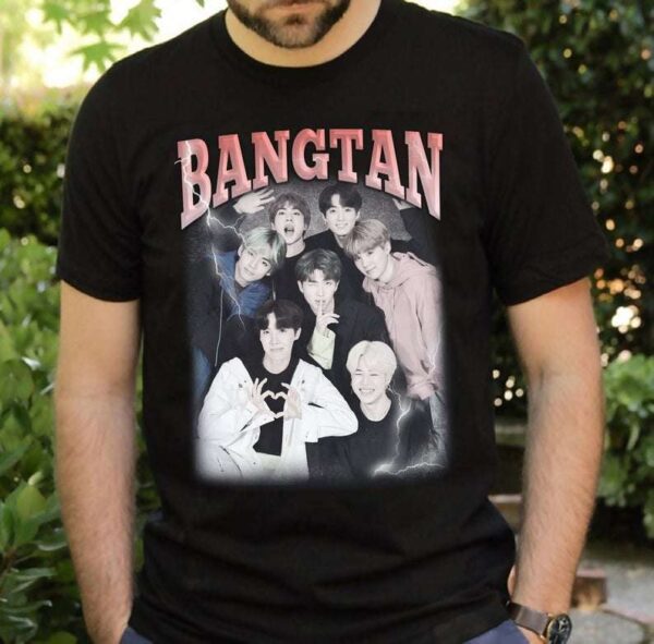 BTS Bangtan Boys Vintage Classic Unisex T Shirt