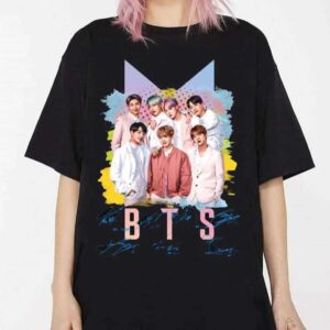 BTS Group Sign Classic T Shirt