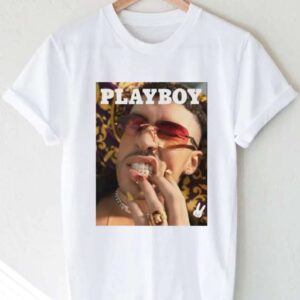 Bad Bunny Rapper Playboy Black Unisex Shirt