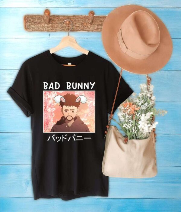 Bad Bunny Yonaguni Anime Unisex Graphic T Shirt