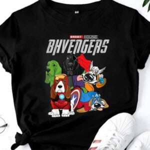 Bhvengers Basset Hound Unisex T Shirt