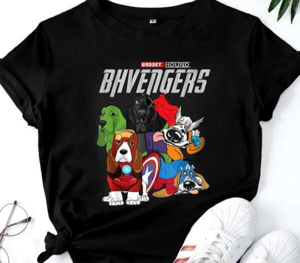 Bhvengers Basset Hound Unisex T Shirt