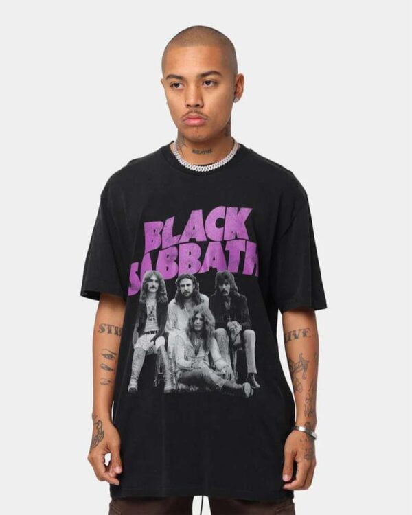 Black Sabbath Rock Band Vintage T Shirt
