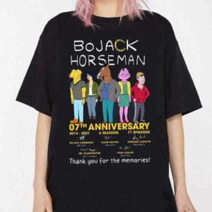 Bojack Horseman 07th Anniversary Classic T Shirt