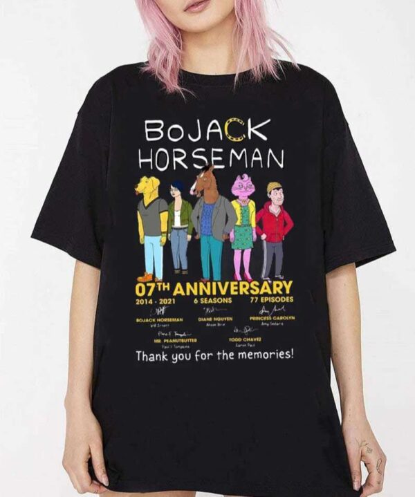 Bojack Horseman 07th Anniversary Classic T Shirt