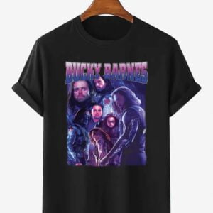 Bucky Barnes Vintage The Falcon And Winter Soldier Unisex T Shirt