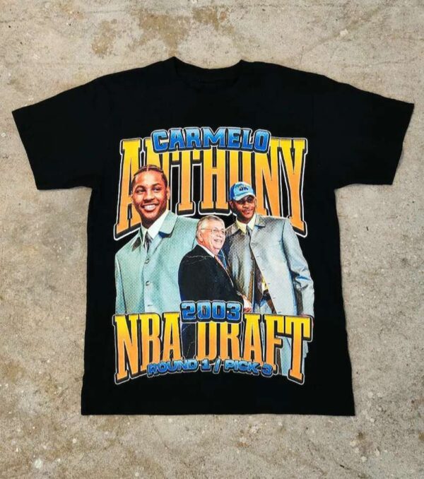 Carmelo Anthony NBA Draft 2003 T Shirt