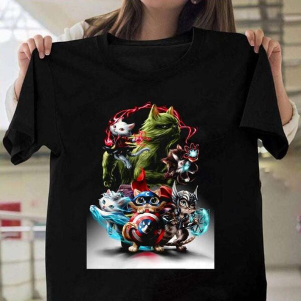 Cat Avengers Endgame T Shirt