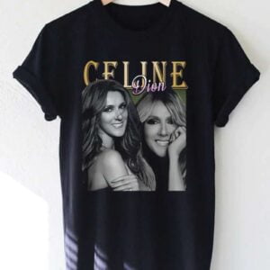 Celine Dion Singer Black Unisex Shirt