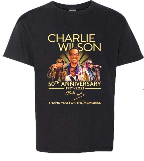 Charlie Wilson1971 2021 50th Anniversary Signature Unisex T Shirt