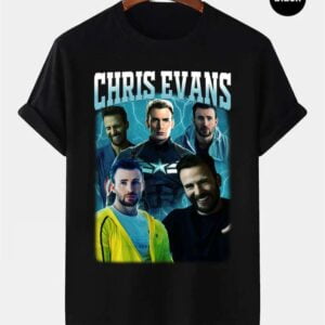 Chris Evans Marvel Captain America Classic T Shirt