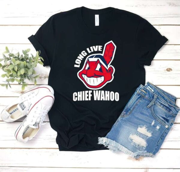 Cleveland Indians Long Live Chief Wahoo Unisex T Shirt