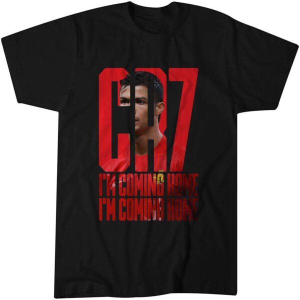 Cristiano Ronaldo CR7 Welcome Back To Old Trafford MU T Shirt