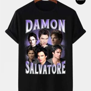 Damon Salvatore The Vampire Diaries T Shirt