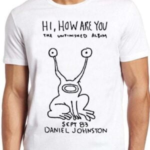 Daniel Johnston T Shirt Hi How Are You Music 80s