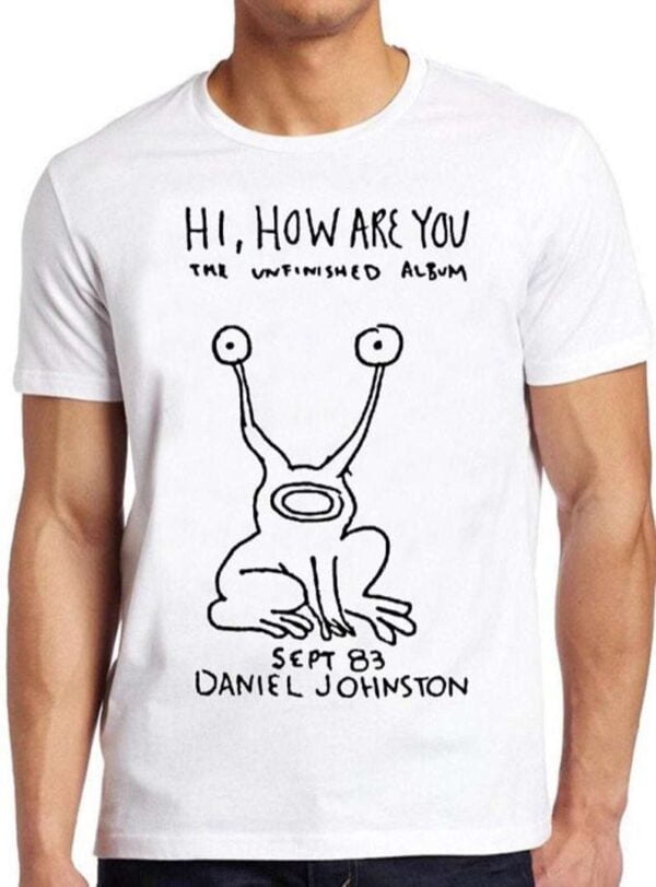 Daniel Johnston T Shirt Hi How Are You Music 80s