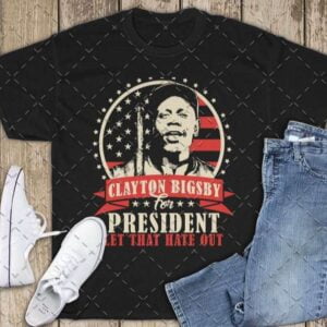 Dave Chappelle Clayton Bigsby For President Unisex Graphic T Shirt