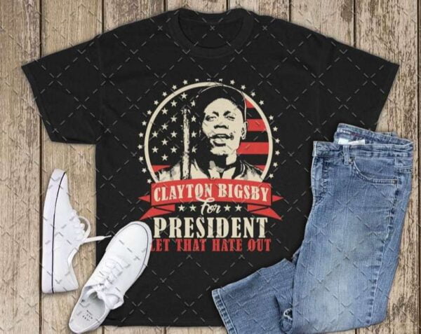 Dave Chappelle Clayton Bigsby For President Unisex Graphic T Shirt