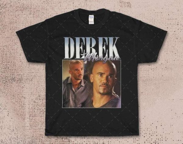 Derek Morgan Criminal Minds Tv T Shirt