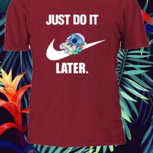 Disney Stitch Just Do It later T Shirt