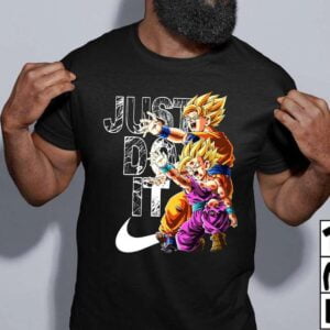 Dragonball Z Goku And Gohan Just Do It Unisex T Shirt