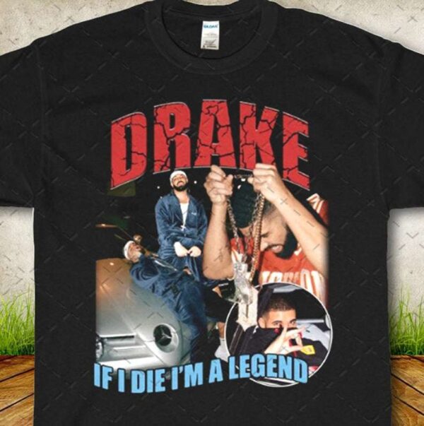 Drake T Shirt 90s Retro Vintage Rap