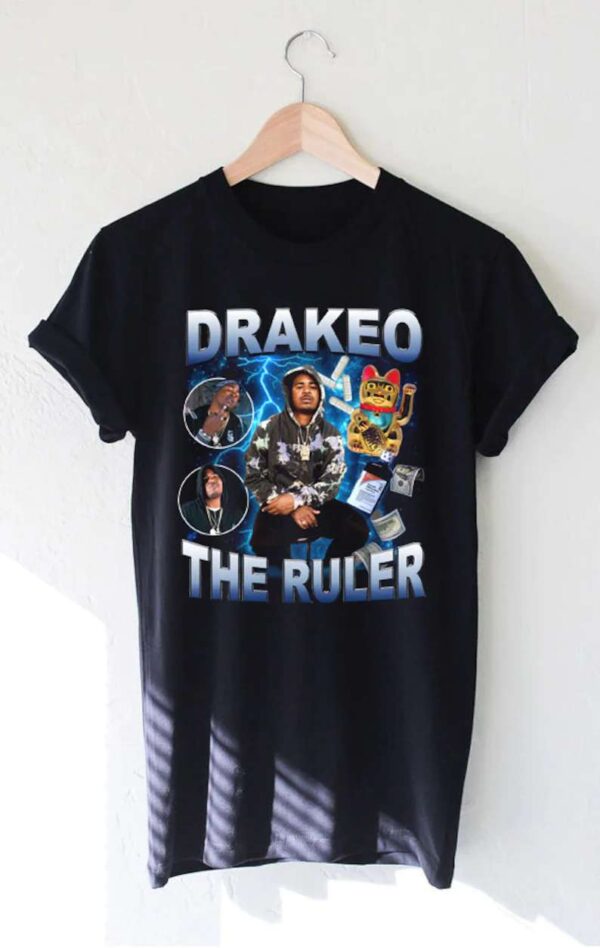Drakeo The Ruler Rapper Black Unisex Shirt