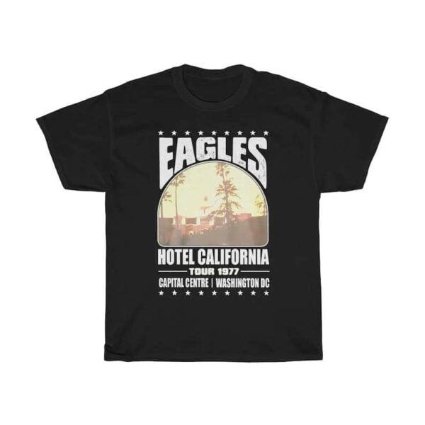 Eagles Hotel California Tour 1977 Unisex T Shirt