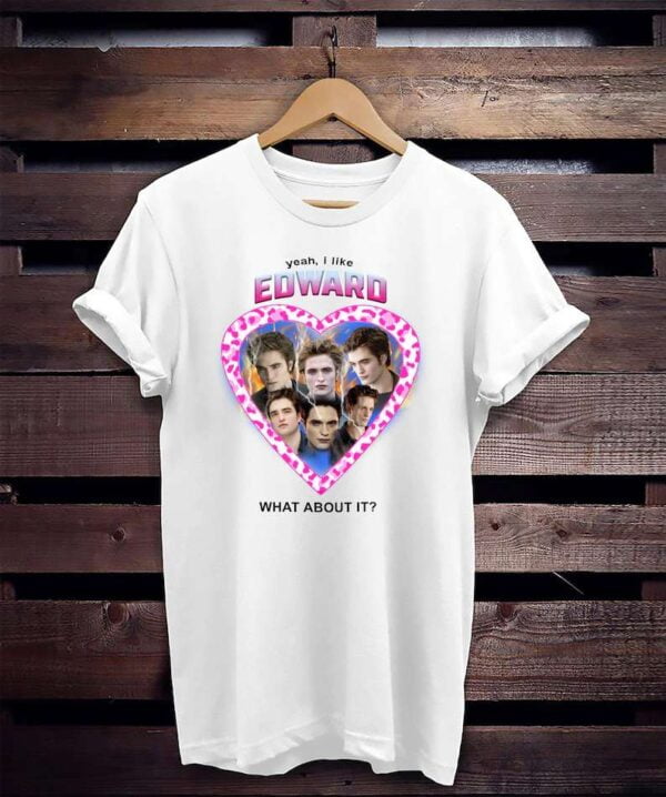 Edward Cullen Robert Pattinson Twilight Movie T Shirt