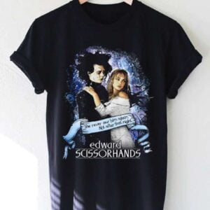 Edward Scissorhands Movie Black Unisex Shirt