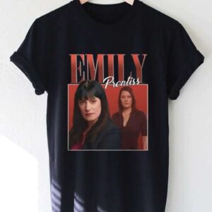 Emily Prentiss Actor Black Unisex Shirt